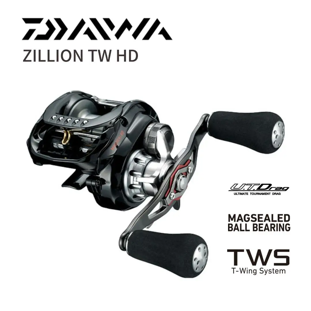 2018 2019 DAIWA ZILLION TW HD 1520H 1520HL 1520SH 1520SHL Baitcasting Fishing Reel