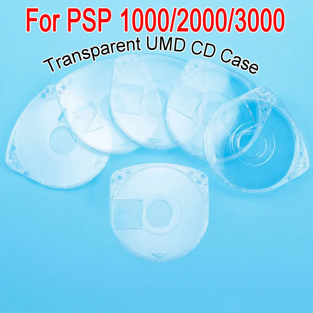 2 Stück Game Disc Storage Shell PSP UMD Schutzhülle als Ersatz Clear umd Disc Hülle für PSP1000/2000/3000 – Detail 2