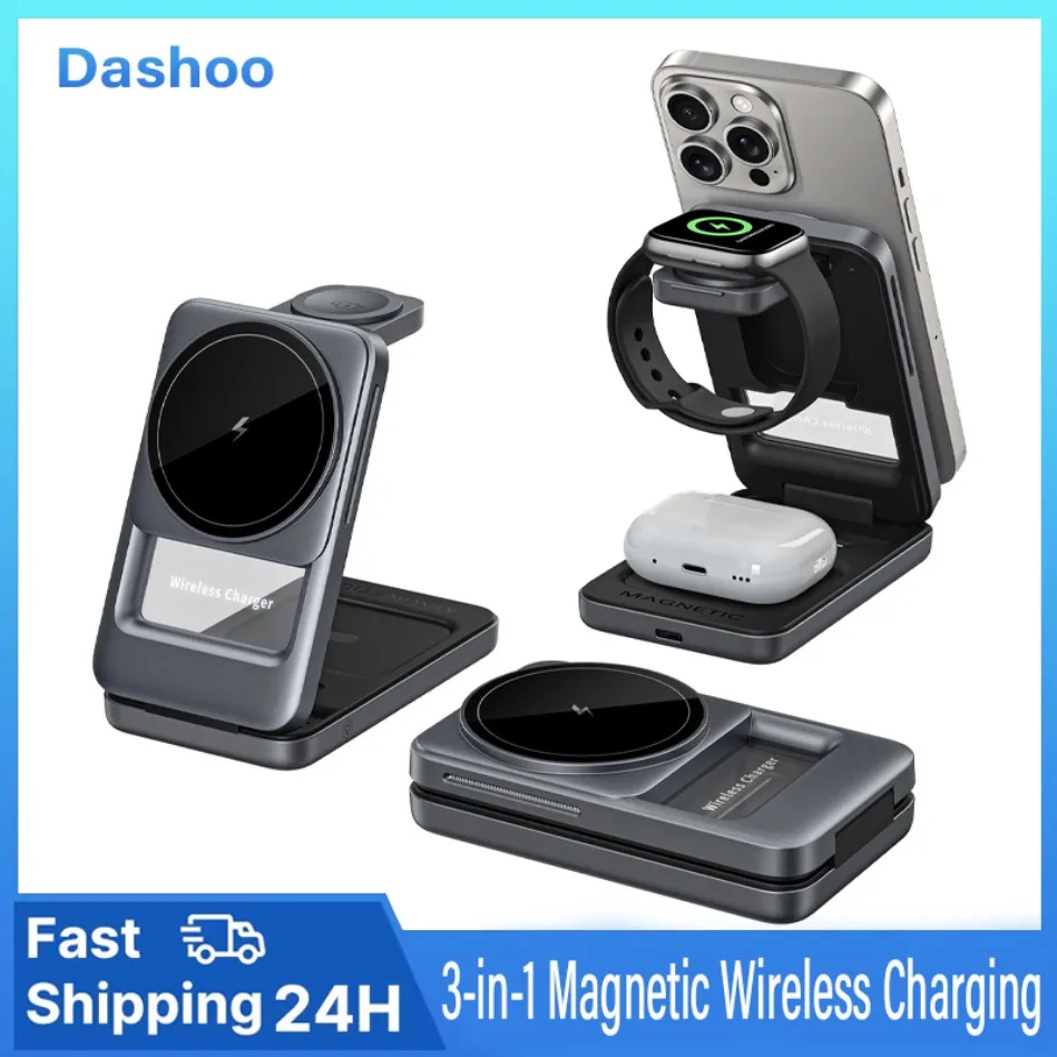 15W Magnetic 3-In-1… - image