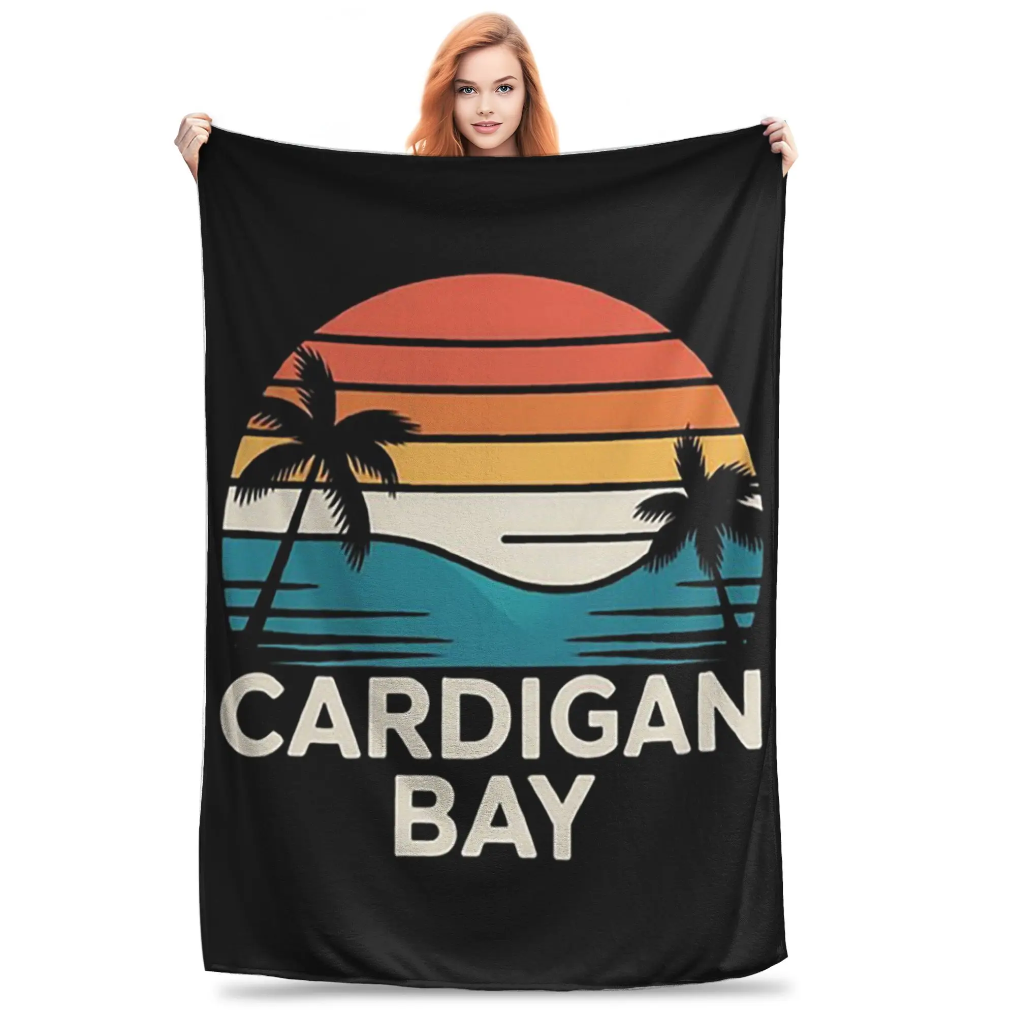 

cardigan bay Blanket Warm Fleece Sofa Throw Blanket for Home Bedroom Outdoor Throws Bedspread Quilt
