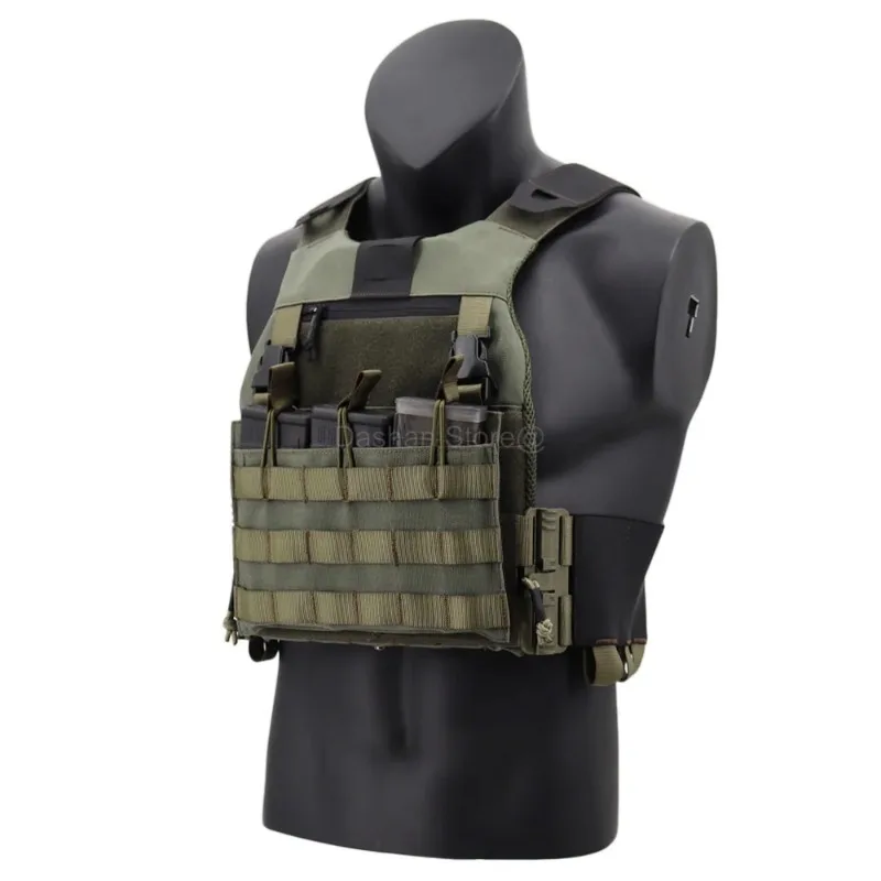 New Tactical FCSK 2.0 Vest Military Hunting Airsoft Quick Release Elastic Cummerbund Vest Lightweight Protective Combat Vests