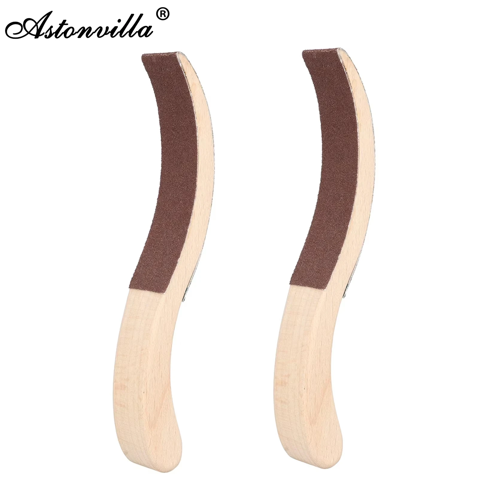 2Pcs Piano Tuning Maintenance Hammer Felt Polishing Elbow Solid Wood Sand Board Keyboard Piano Repair Tools