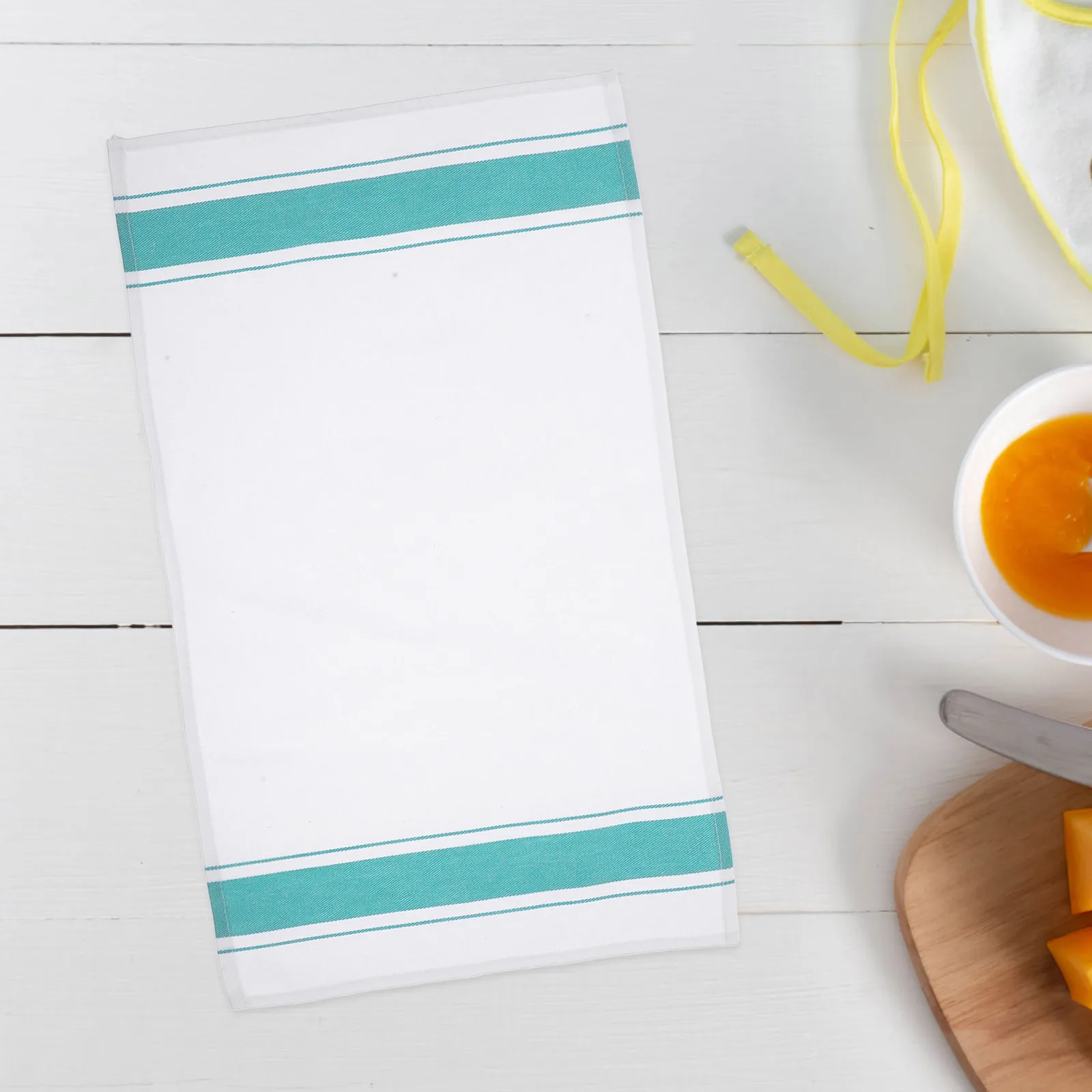 

6Pcs Wine Glasses Cleaning Cloth Cotton Thick Absorbent No-Shed Cloth Napkins Foldable Portable for Wine Glass Polishing