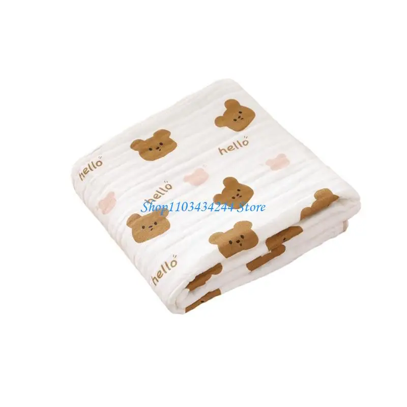 G2TC Baby Cotton Blanket Four Layer Blanket Soft Absorbent Bath Towel 4 Layer Baby Bath Towel Large for Newborns & Toddler