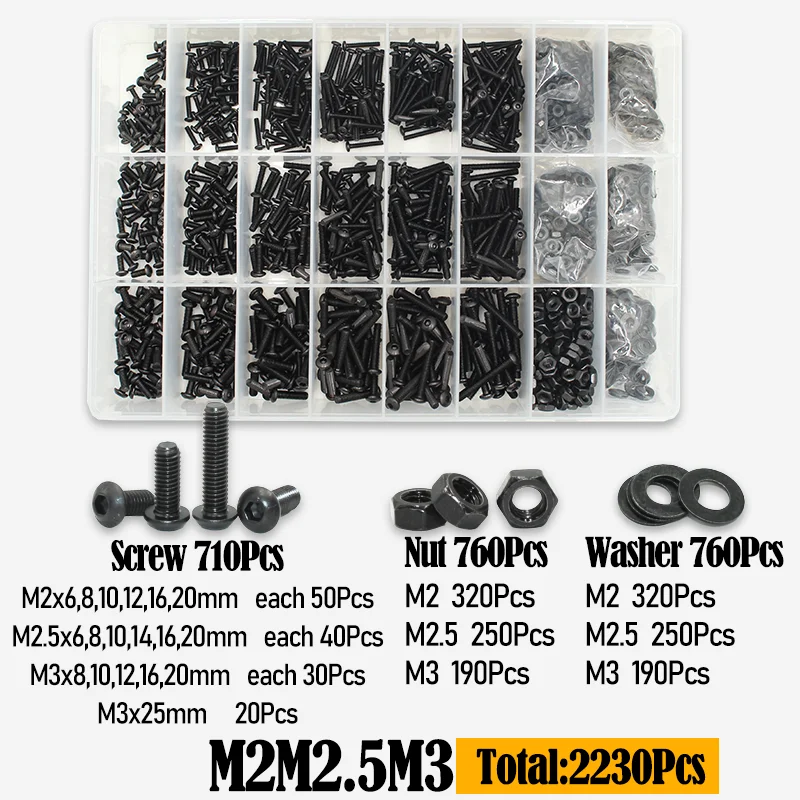 M2M2.5M3 2230pcs