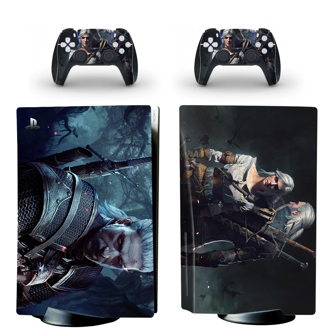 PS5 Disc Skin Sticker Protector Decal Cover for Console Controller PS5 Disk Skin Sticker Vinyl