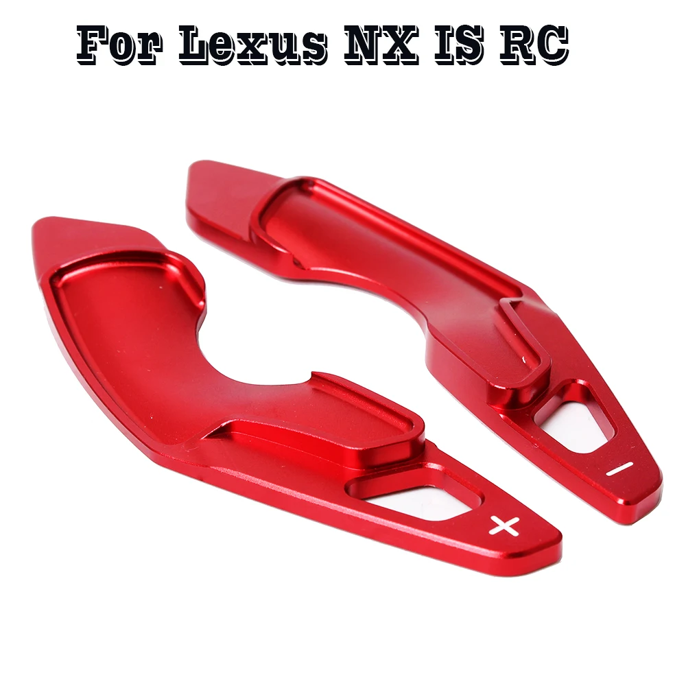 For Lexus NX200T 300H IS200T RC 2013-2017 Steering Wheel Aluminum Alloy Shift Paddle Modified Special Car Interior Accessories view 2