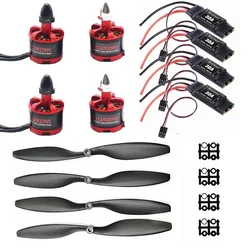 2212 920KV / CW CCW Brushless Motor 1045 Propeller & 30A ESC Brushless for F450 F550 F550 Multicopter
