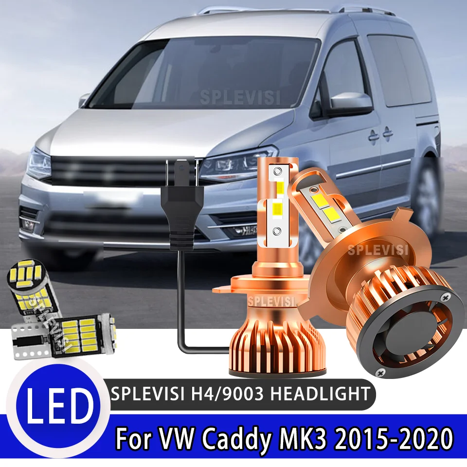 

1-Year Hassle-Free Warranty Quick Response Time waterproof IP67 H4 LED HEADLIGHT For VW Caddy MK3 2015 2016 2017 2018 2019 2020