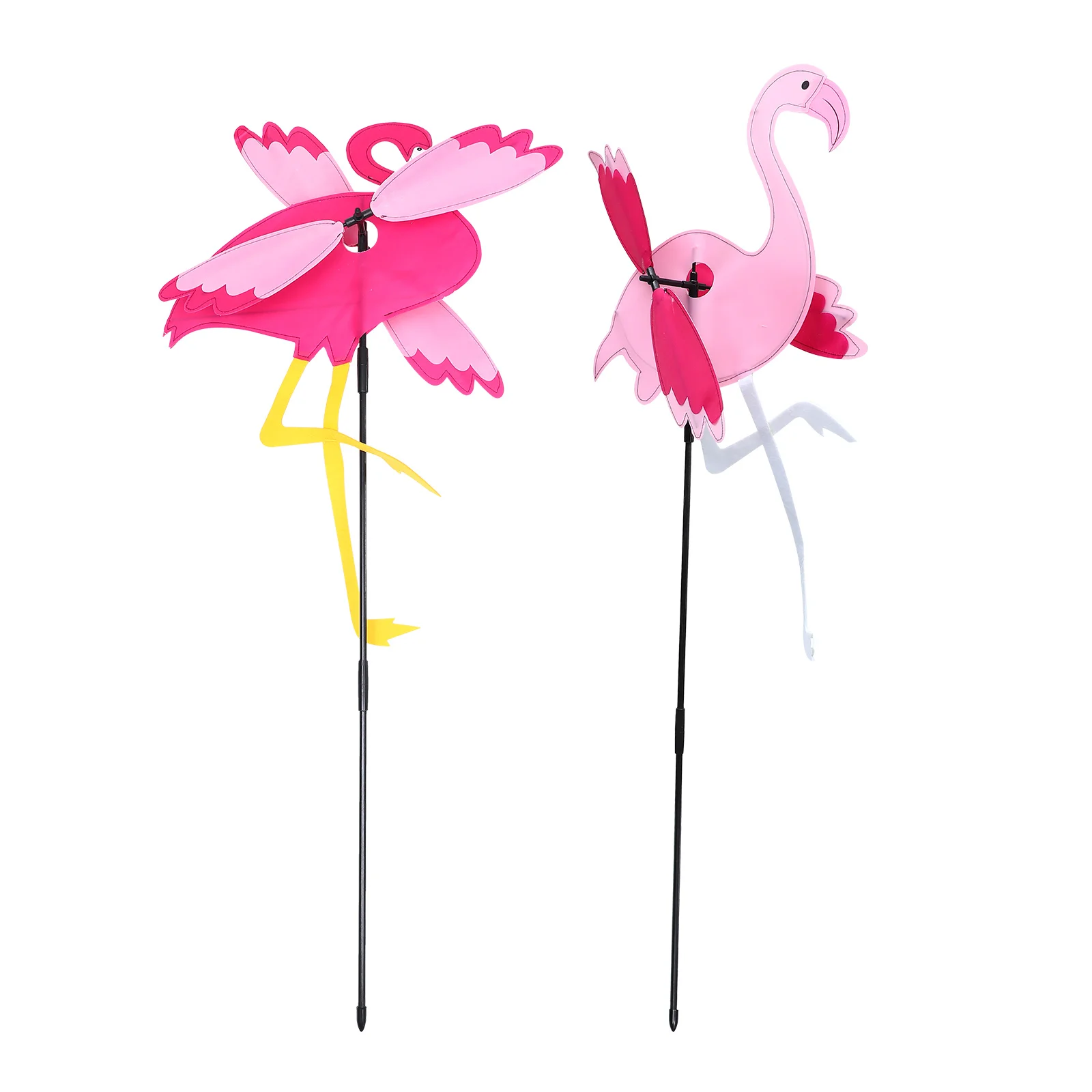 Outdoor Decor Playset Flamingo Pinwheel Whirligig Wind Deterrent Windmill Garden Floral Toys
