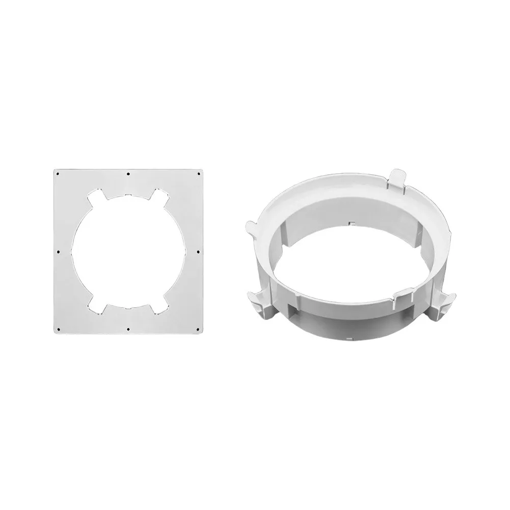 Portable Air Conditioner Duct Connector With Sealing Plate Kit Ventilation Pipe Connector For Air Conditioner Parts 13/15/18cm