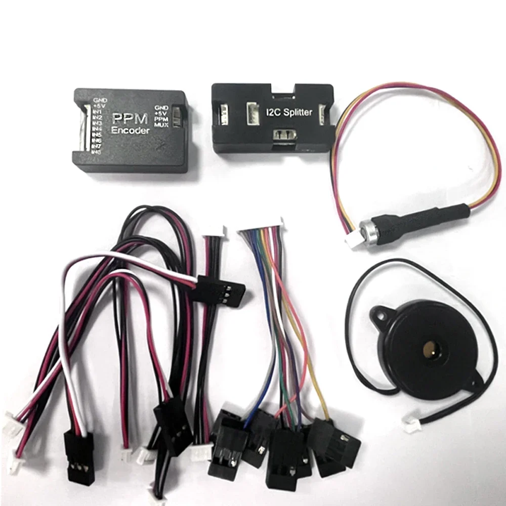 Pixhawk PX4 PIX Flight Controller 2.4.8 32 Bit + Safety Switch + Buzzer 4G SD +I2C Splitter Expand Module +USB cable