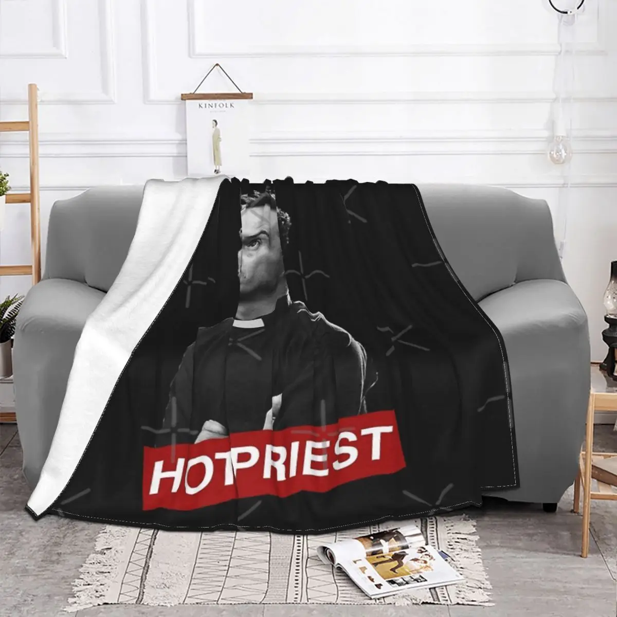 Hot Priest Amen Quilt Bedroom Throw Blanket Home And Decoration Throw Blanket