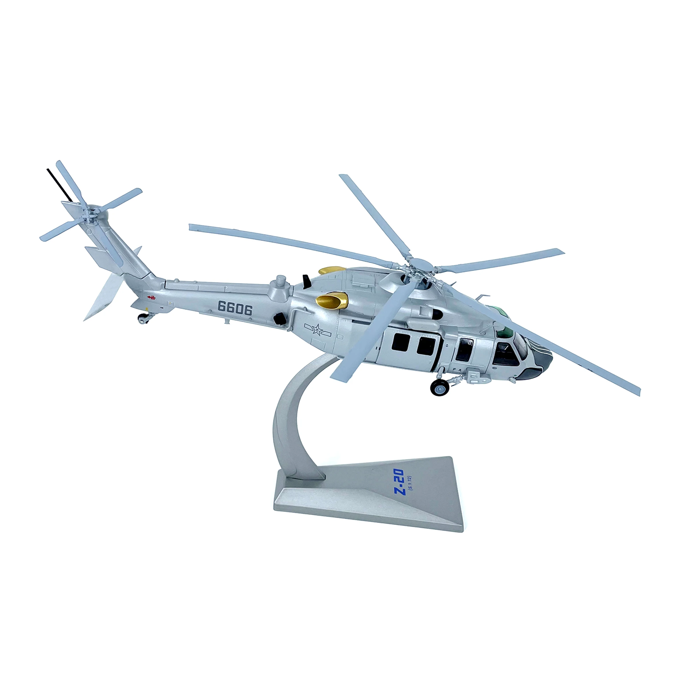 1: 72 Chinese Z-20 Universal Helicopter Model (Navy Type) Alloy finished product collection model