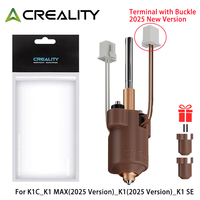 Creality 2025 New Version K1C Ceramic Heating Block Kit ,Terminal with Buckle for K1C/K1/K1 SE Original 3d Printer Parts
