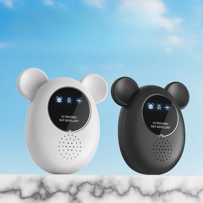 Intelligent Ultrasonic Pest Repeller Household High Power Electronic Deterrent for Mouse Mosquito Cockroach and Other Insects
