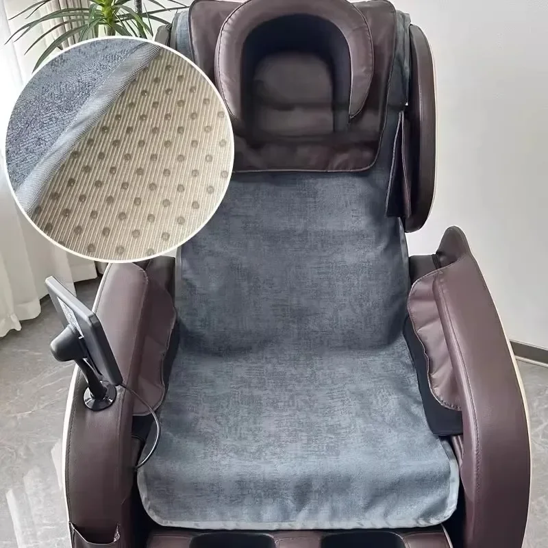 Cotton Linen Massage Chair Cushion Towel Universal Wearresistant Anti-slip Cushion Protective Case Massage Dust Cover Home Decor view 5