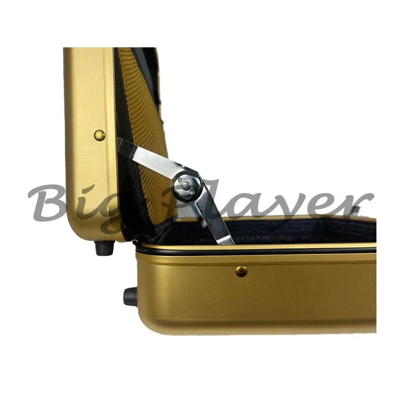 gold Aluminum Briefcase Attache Cases Men Metal Aluminum tool case