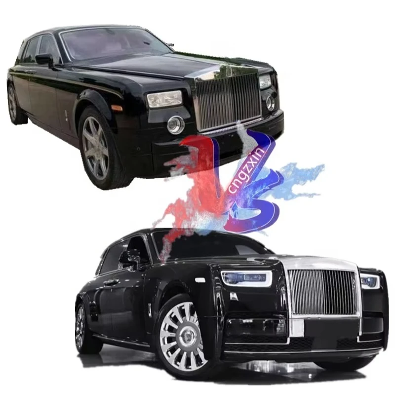 Latest 06-17 Rolls-Royce Phantom Tuning Interior Exterior Parts Front Bumper LED Headlight Hood Wing Plate Encirclement Upgrade