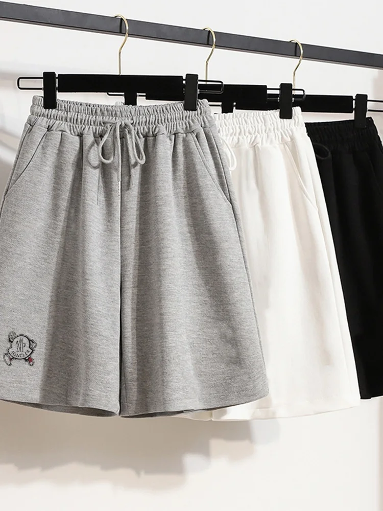 

Japanese and Korean Shorts Straight Cotton Men's Shorts Summer Casual Loose Trendy Sports Fitness Shorts Basketball Shorts