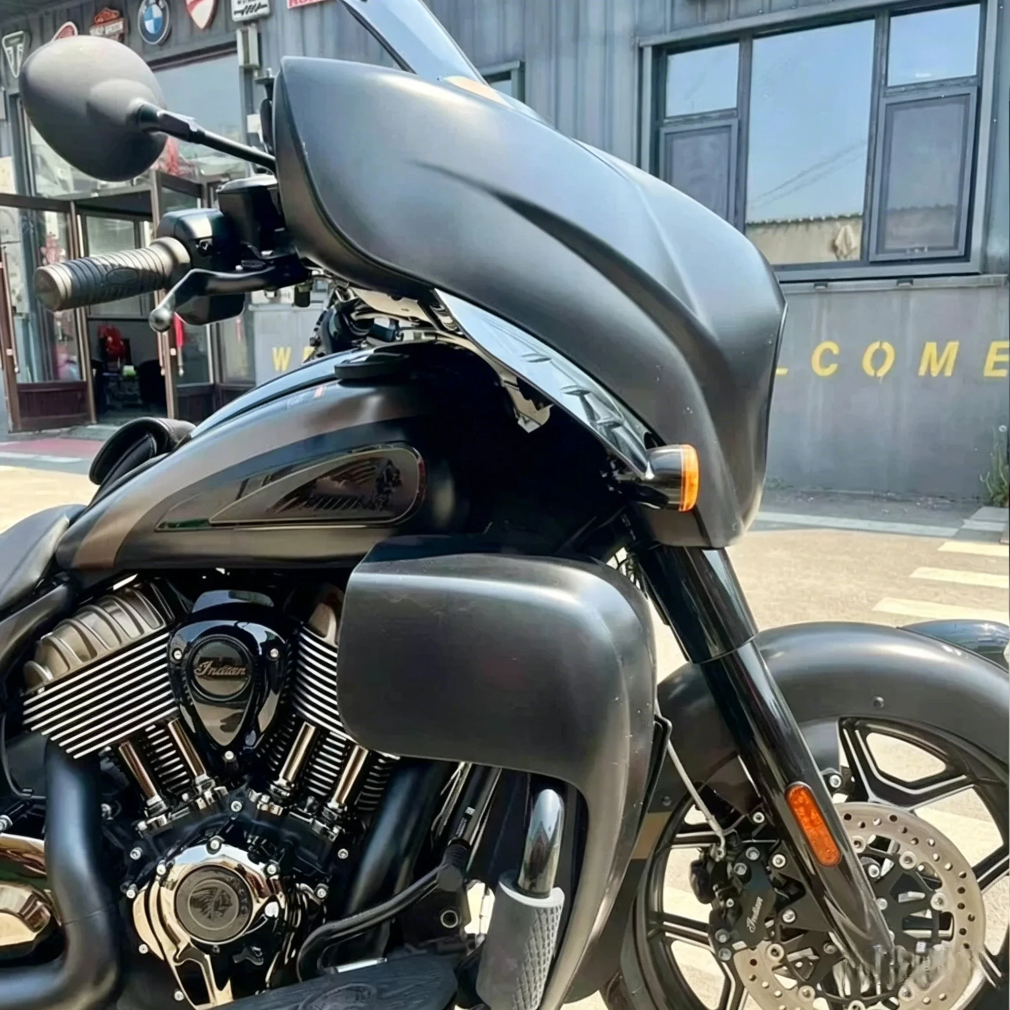 Windscreen Fairing Side Spoiler Deflector Kits New Motorcycle For Indian Chieftain Roadmaster Dark Horse Limited 2019-2024