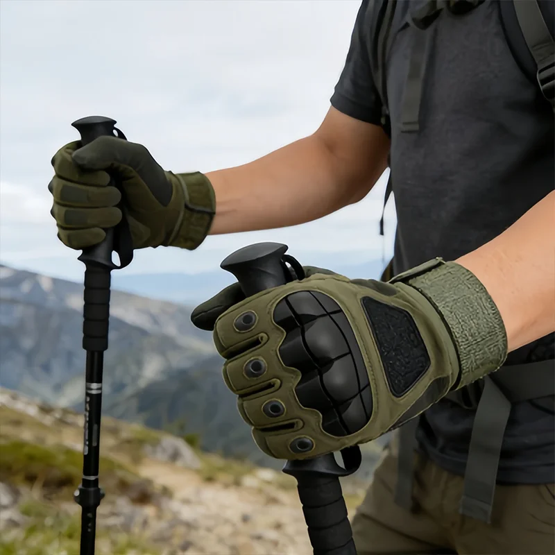 

Men's Winter Windproof Full Finger Motorcycle Gloves Touch Screen Motorbike Riding Gloves Durable Motocross Anti-slip Gloves