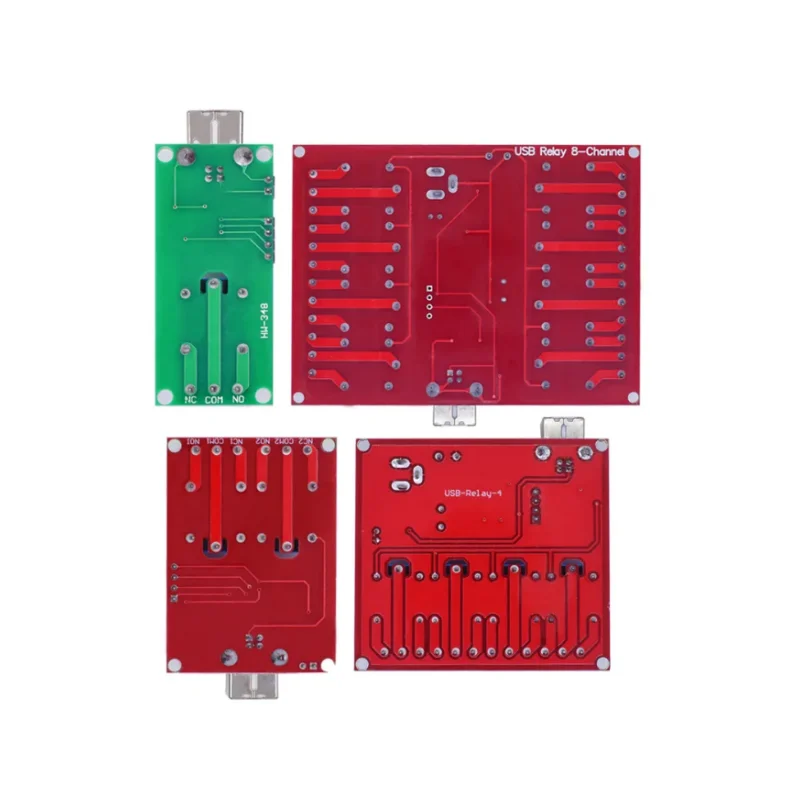 Programmable Relay Control Switch for Computer, Smart Home, PC Intelligent Controller, 1 Channel, 2 Channel, 4 Channel, 8 Channe