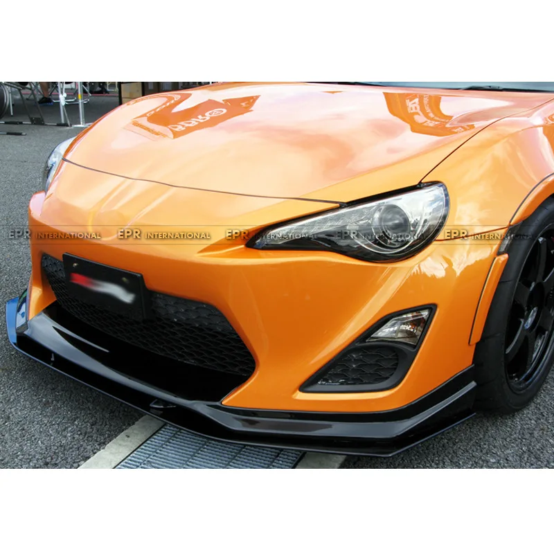 

Subaru BRZ Toyota 86 Zele Carbon Fiber Small Surround Full Set, Front Shovel Head Lip Side Skirt Corner Wrap