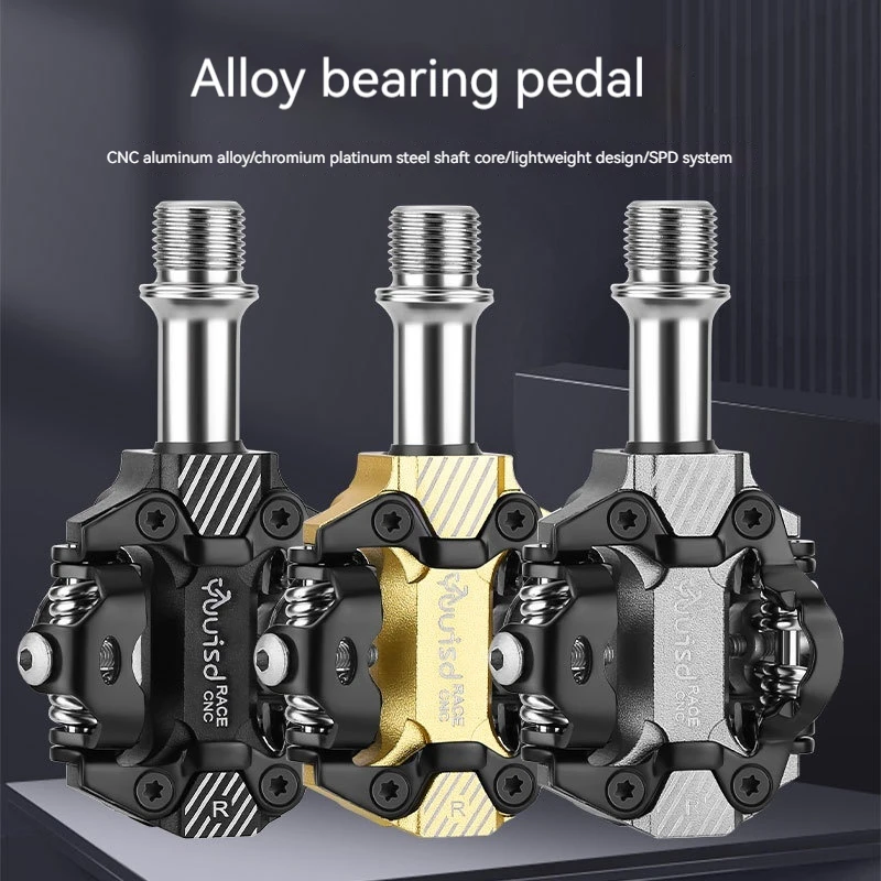 

Tuupay bicycle self-locking pedal road bike pedal aluminum alloy sealed bearing pedal SPD self-locking