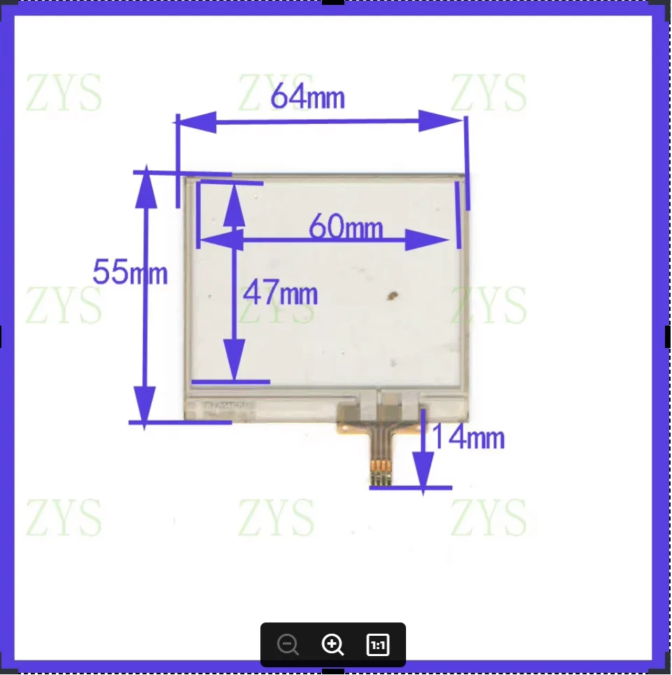 

TR4-028F-04 For Car DVD touch screen panel this is compatible TouchSensor FreeShipping