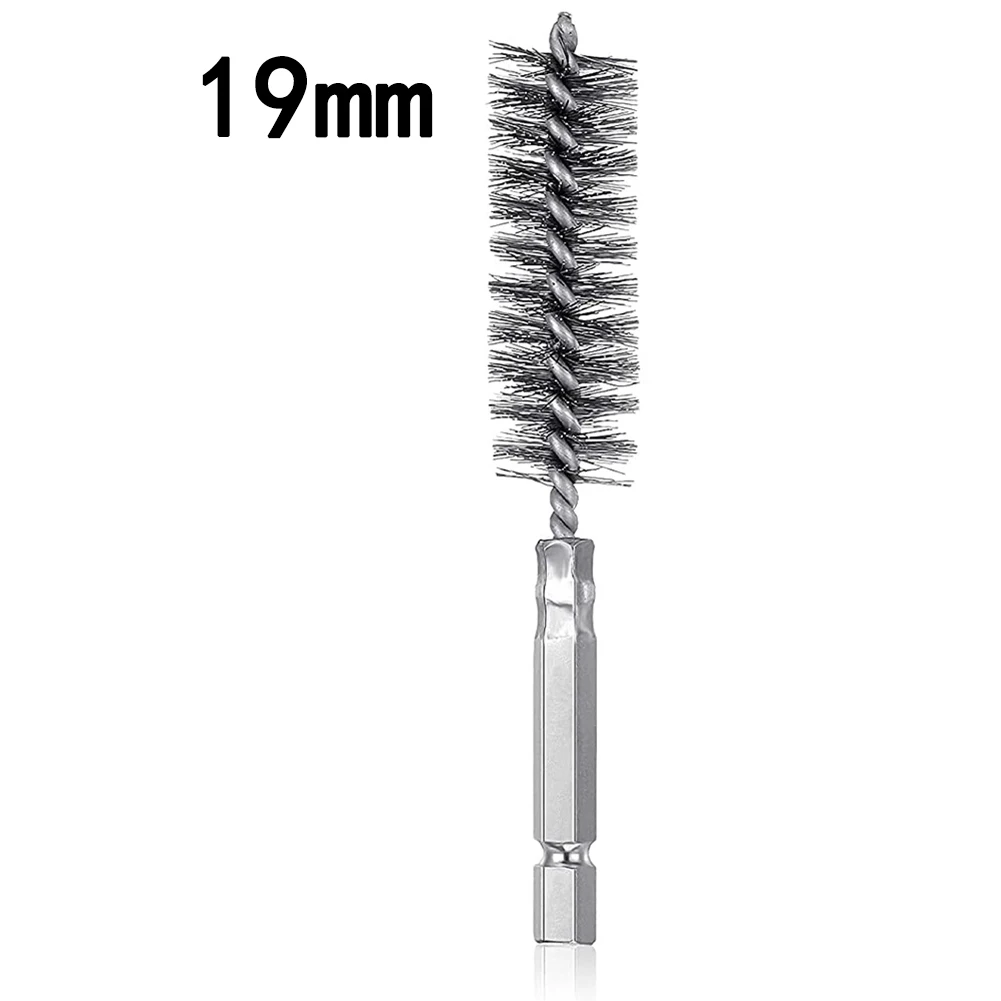 8-19mm Wire Tube Machinery Cleaning Brush Rust Cleaner Washing Polishing Tools For Automotive Manufacturing Processing Industry