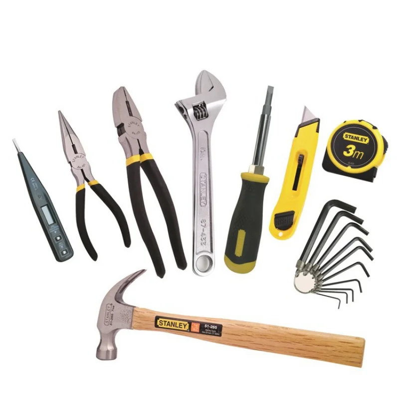 ชุดกล่องเครื่องมือในครัวเรือนสแตนลีย์ 25 ชุดเครื่องมือซ่อมแซมในครัวเรือนสากลชุดเครื่องมือ 92-006-23