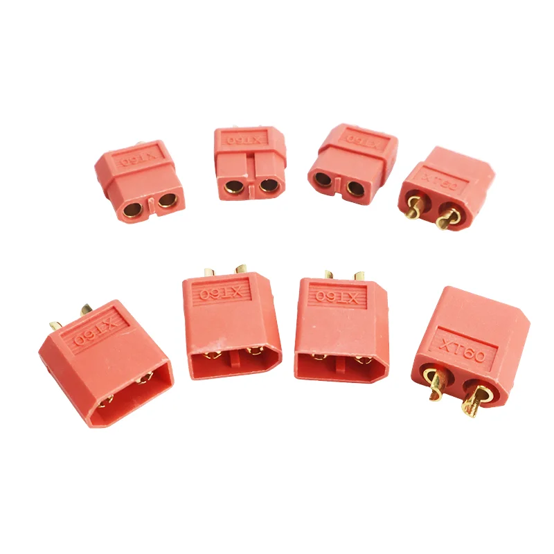 Connettore XT60 4 paia con 4 colori (rosso, nero, giallo, blu) maschio/femmina per striscia LED per auto RC drone Identificazione facile della polarità