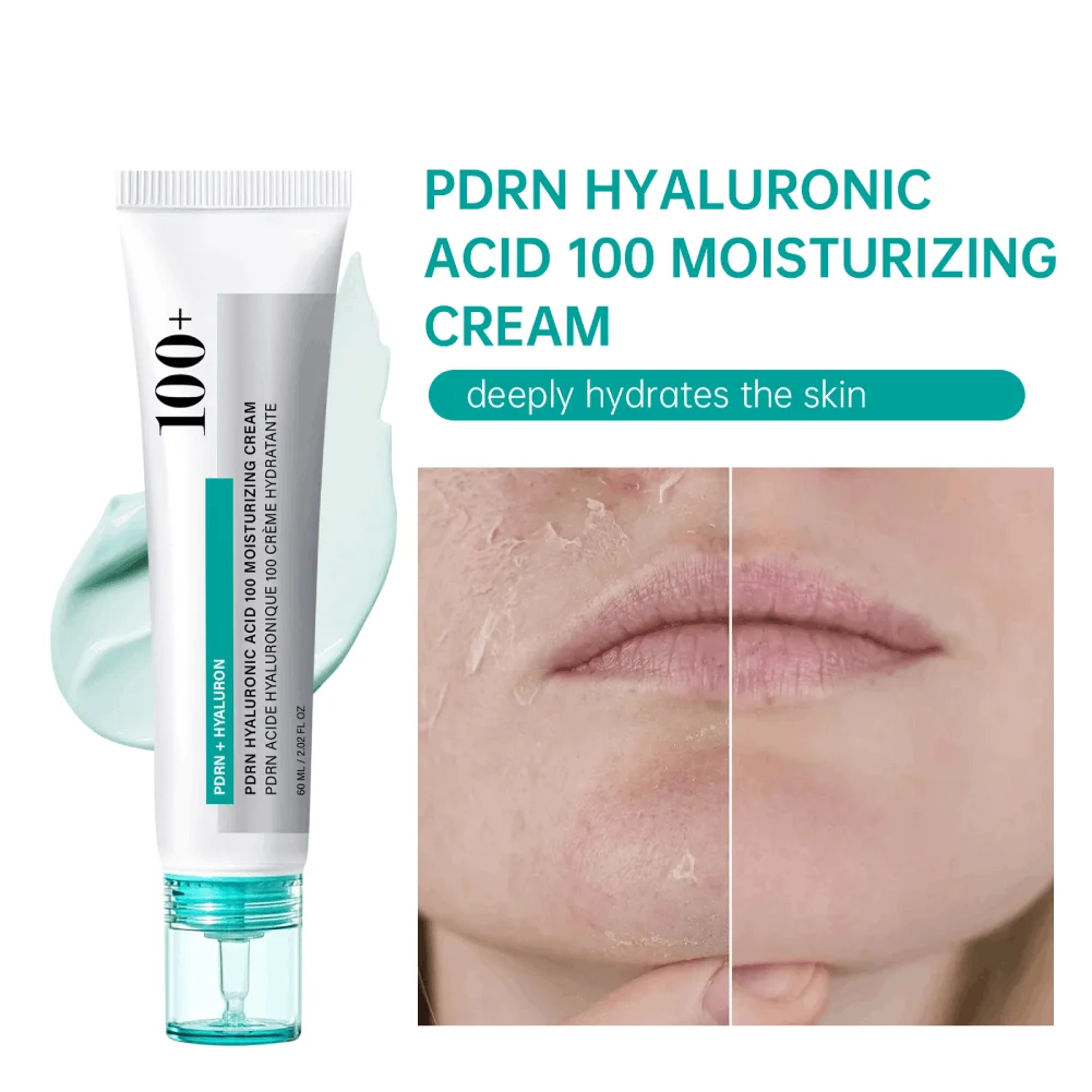 BARUBT PDRN+ Crema Facial Hialurónica Triple Hidratante Molecular para Hidratar y Reafirmar, Restauración del Tono Desigual de la Piel, Cuidado de la Piel