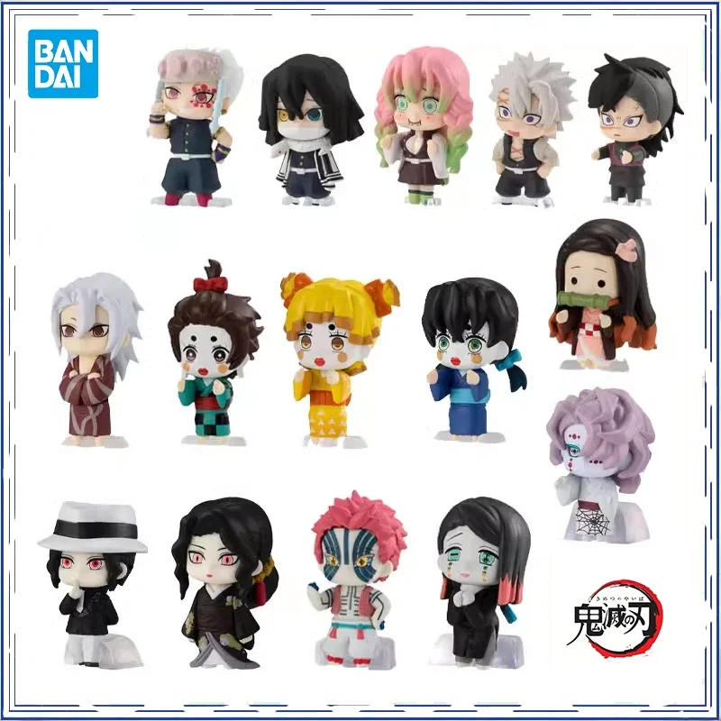 

BANDAI Demon Queuing series chain Capsule Toys Anime figure Doll Mitsuri Nezuko figure anime Brand new genuine In shelf