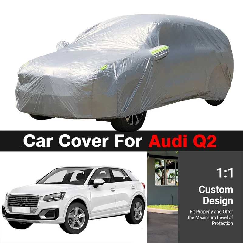 

Outdoor Car Cover For Audi Q2 SUV Anti-UV Sun Shade Snow Rain Prevent Dustproof Cover