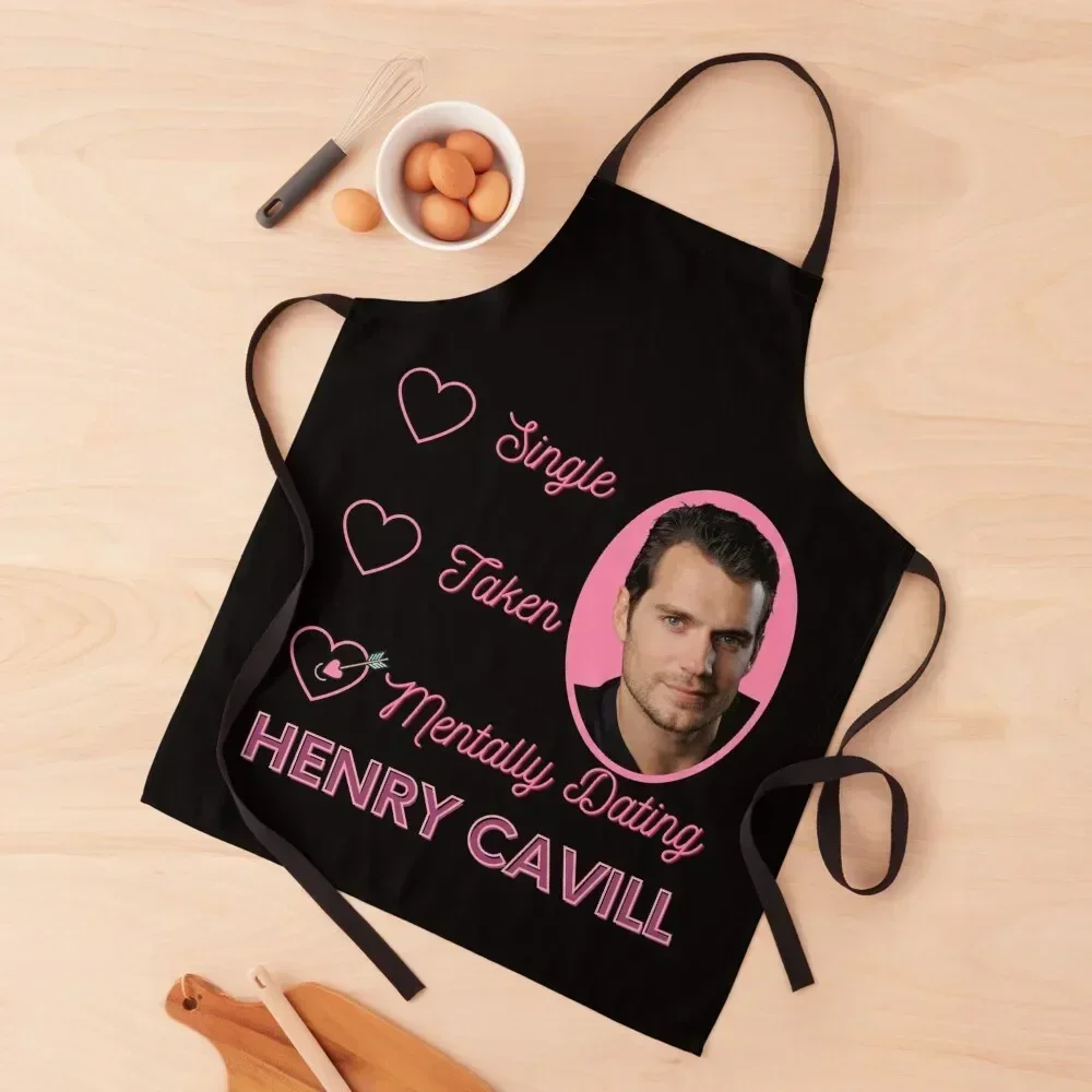 

Mentally Dating Henry Cavill Apron Korean Cooking Apron