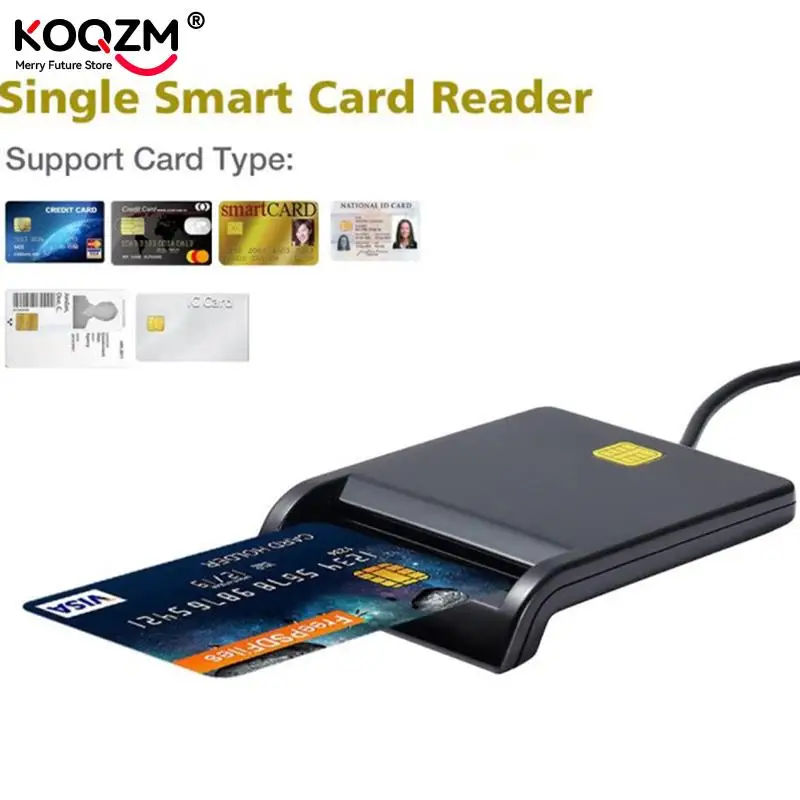 USB Smart Card Reader Micro SD/TF Memory ID Bank Electronic DNIE Dni Citizen Sim Cloner Connector Adapter Id Card Reader