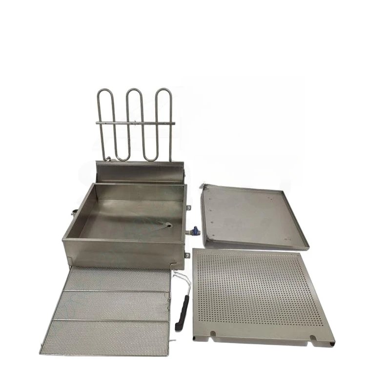 Stainless Steel Indoor Smokeless BBQ Grill Machine Semi-Automatic Kebab Oven 10kg/h 2800W for Restaurant Use