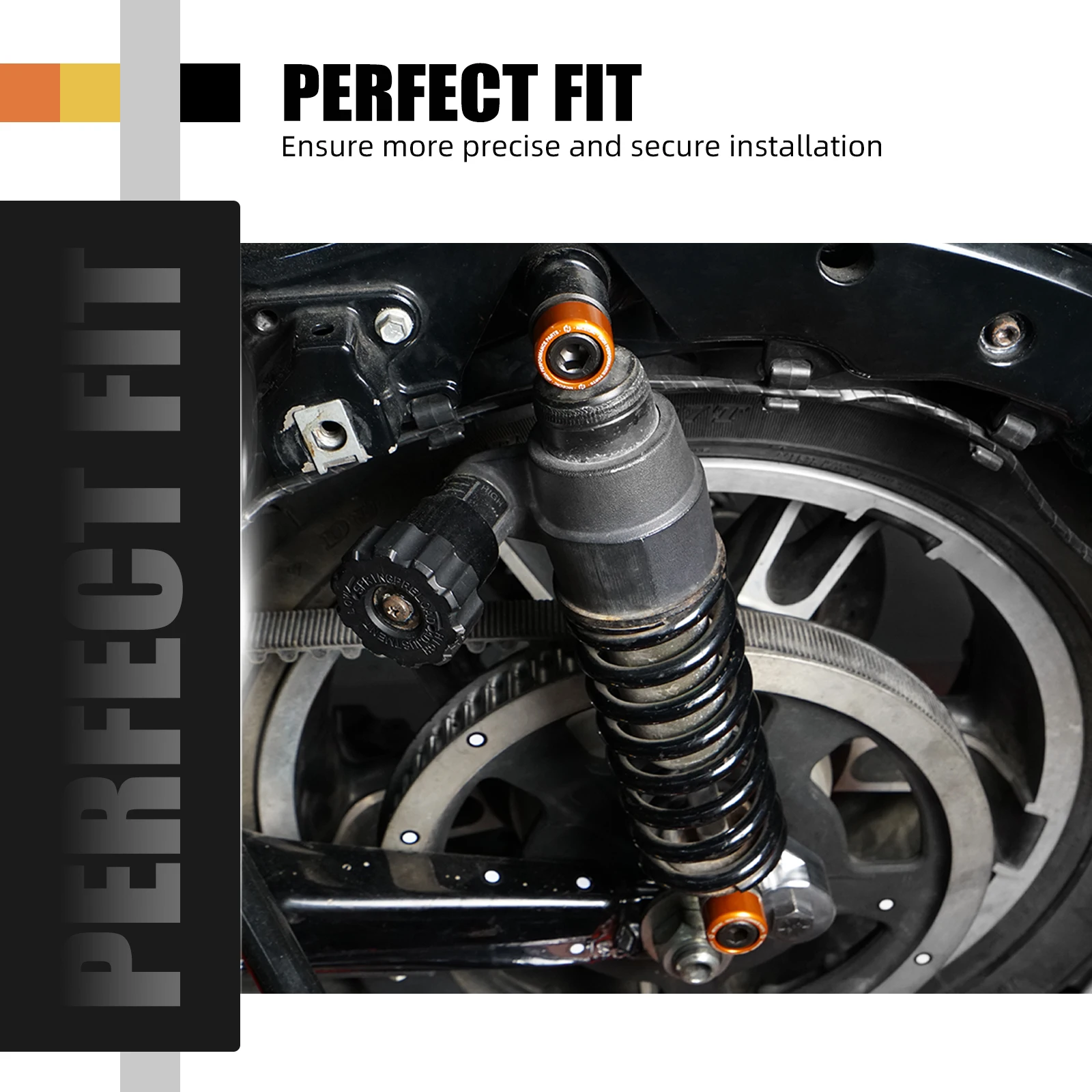 For Harley Street Glide FLHX 2006-2024 Rear Shock Suspension Screw Kit For Harley Road King FLHR 1994-2023 Police FLHP 2008-2023