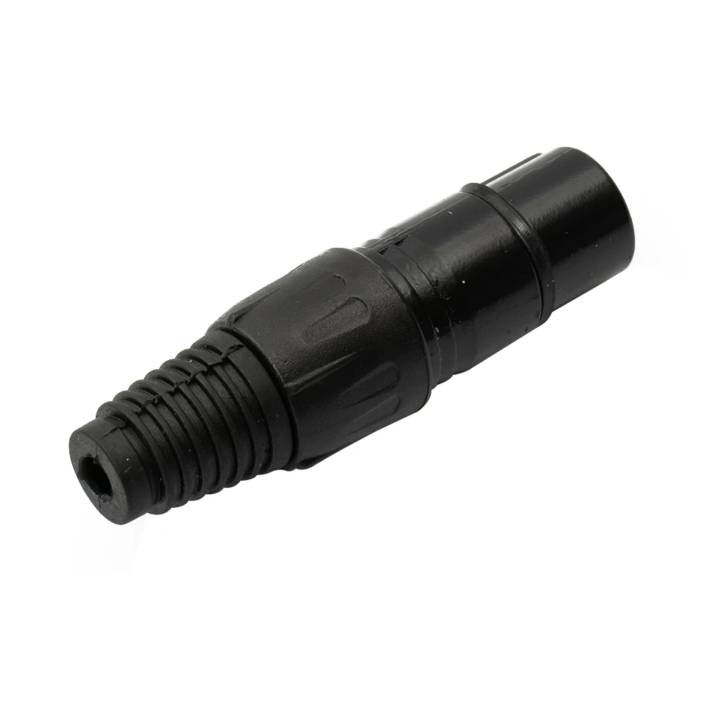 High Quality Noise Shielding Brand New 3 Pin Female Connector 10pcs Iron Plastic High Conductivity Upgrade Connect