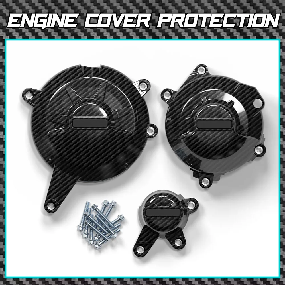 Motorcycle New Engine Protective Cover Clutch Guard For Z650, Z650RS & Ninja 650 2017-2026 Secondary Engine Cover Protection Kit