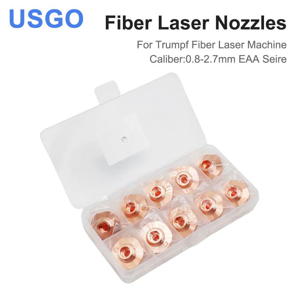 High Quality Trulaser Nozzles 0.8-2.7mm Single Layer EAA Seire 1324860 Compatible For Trumpf Fiber Laser Cutting Machine