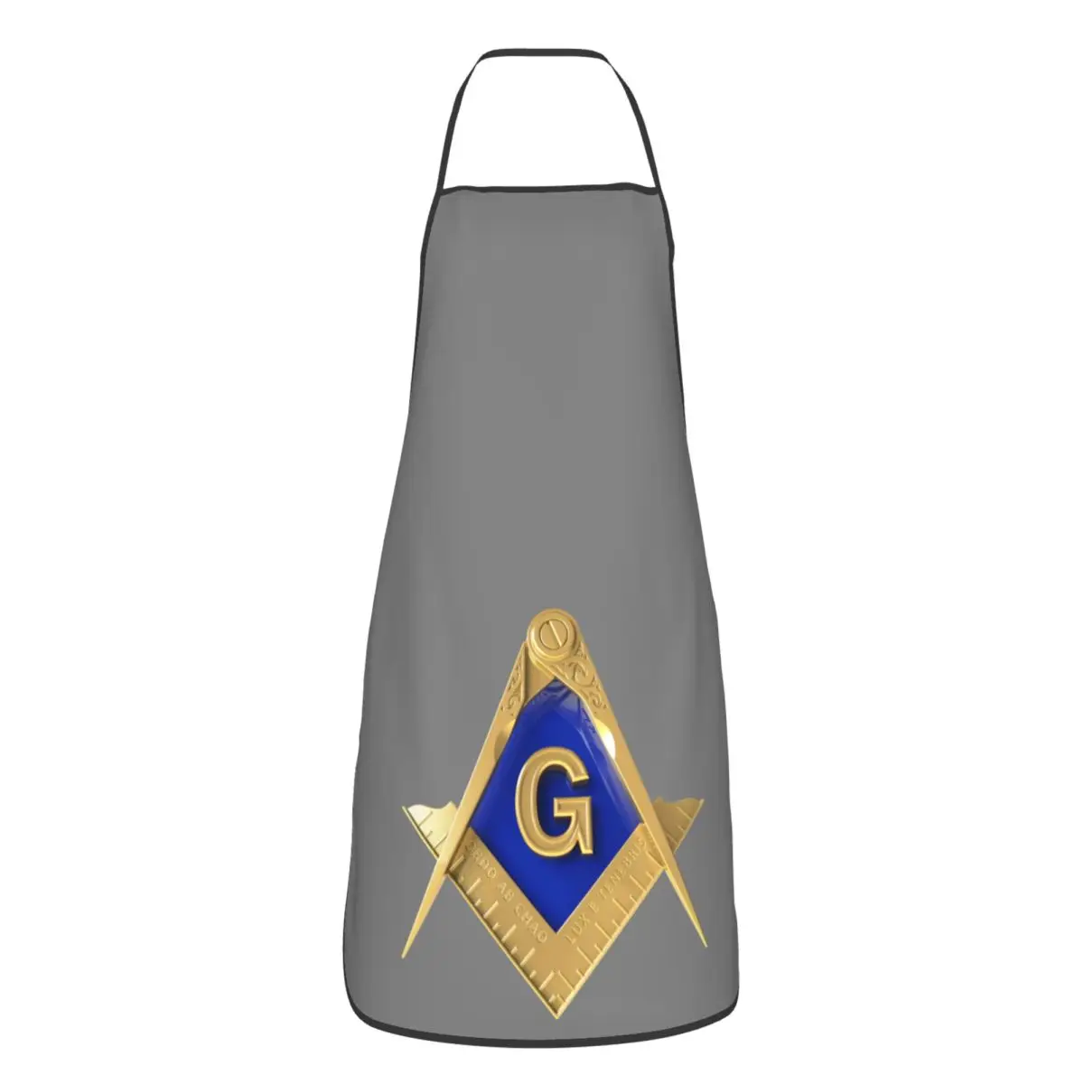 

Custom Bib Freemason Gold Square Masonic Aprons for Men Women Unisex Adult Chef Kitchen Cooking Tablier Cuisine Painting