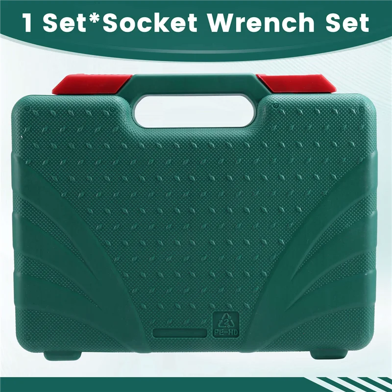 

F-3C Extender Ratchet Torque Socket Hexagonal Extension Sleeve Auto Repair Hardware Toolbox Socket Wrench Set