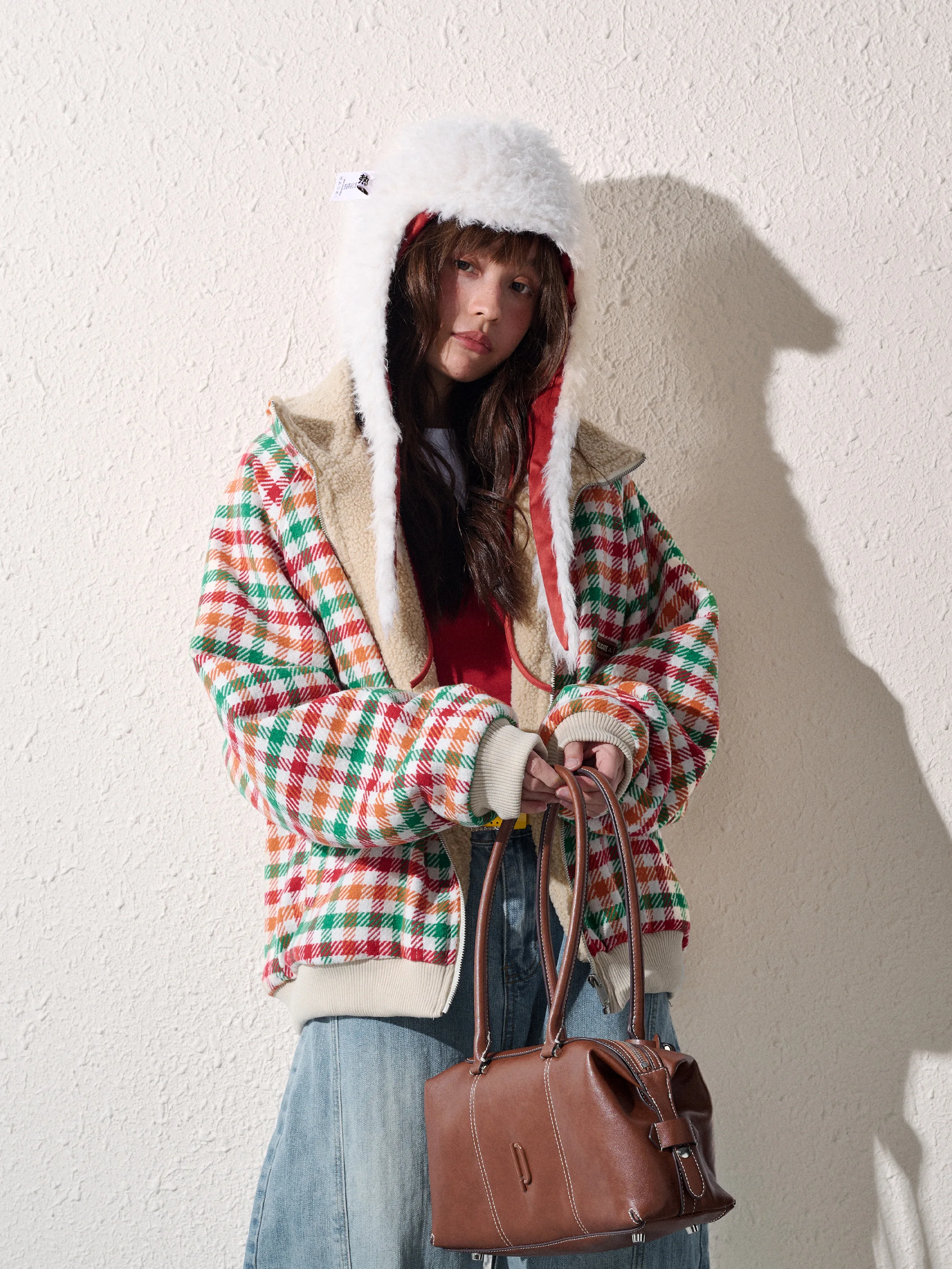 

Оригинальная зимняя куртка NEOTCG Cisas в клетку из хлопка с вельветовой подкладкой, уникальная, привлекательная, в корейском стиле, свободного кроя, с наполнителем из полиэстера