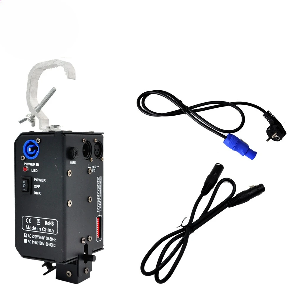 StagePro DMX Curtain Drop Machine with Hooks - Manual/Electric Control Release System for Theater Velour/Blackout Stage Curtains
