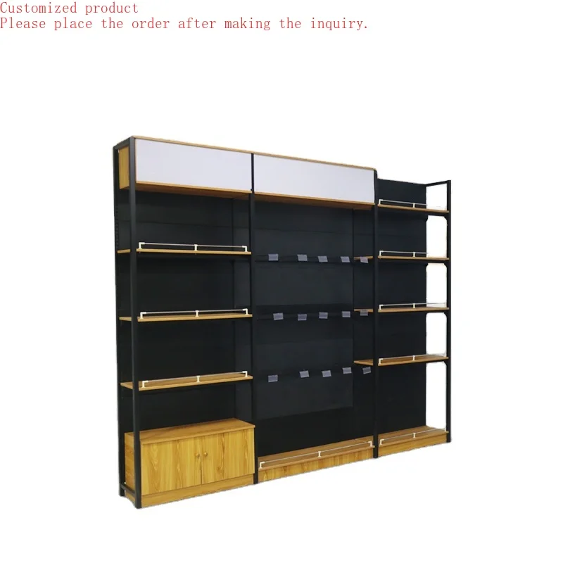 

Custom.MX01 Display Racks Samples Wooden Display Rack Supermarket Shelves