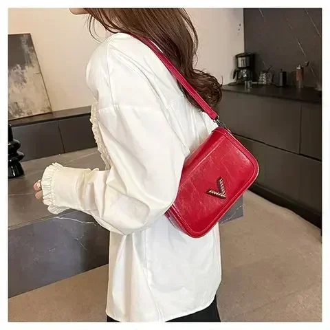 

Luxury Minimalist Square Textured Diaper Bag Chic Crossbody Handbag For Women Elegant Vintage Shoulder Tote
