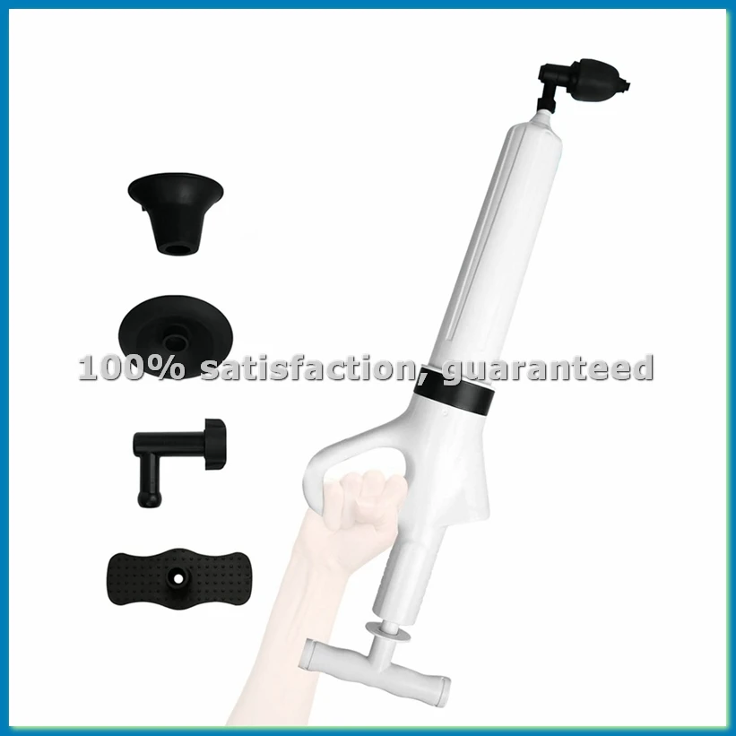 

Пневматический плунжер высокого давления Sleek Home - средство для прочистки засоров в унитазах и канализации - A69M